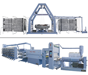 塑料設備，編織設備